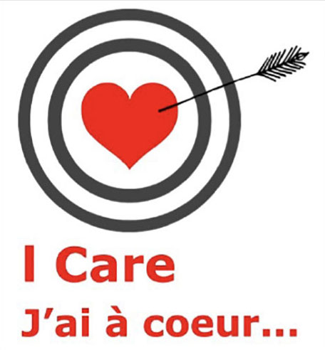 I Care / J'ai à coeur logo
